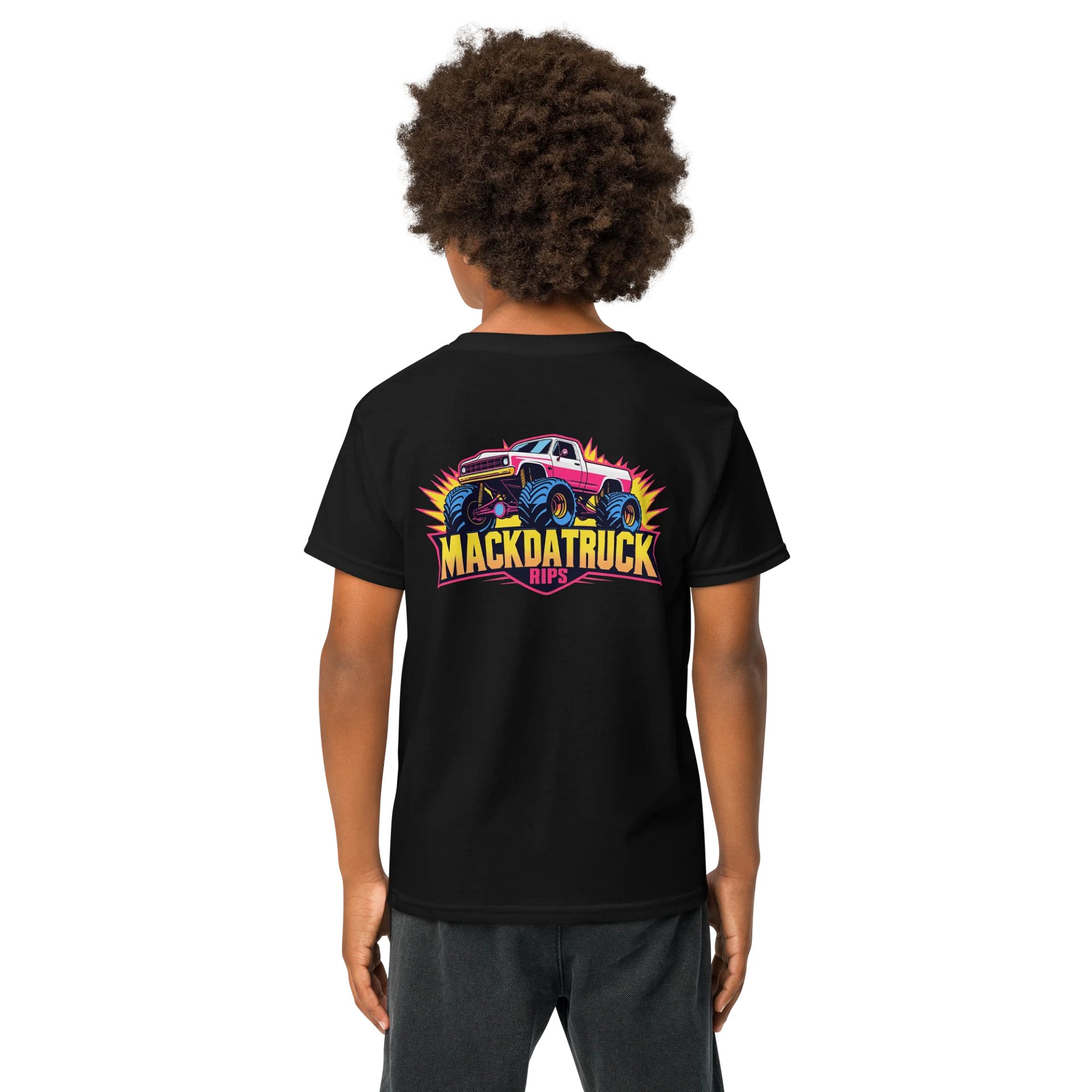 MACKdaTRUCK RIPS Kids Shirt product image (43)