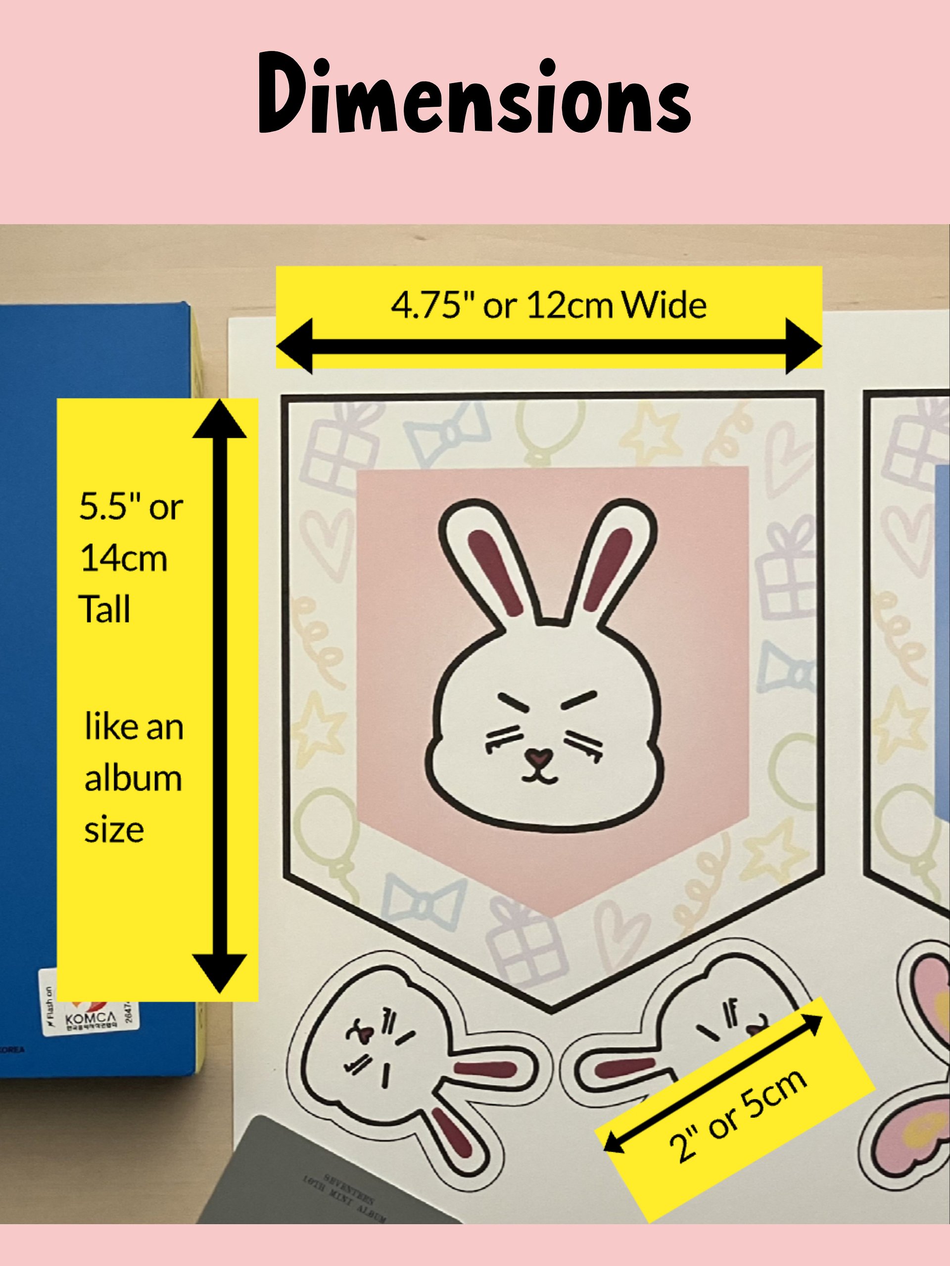SEVENTEEN k-pop Miniteen Banner & Cupcake Toppers - Printable Garland Bunting product image (4)