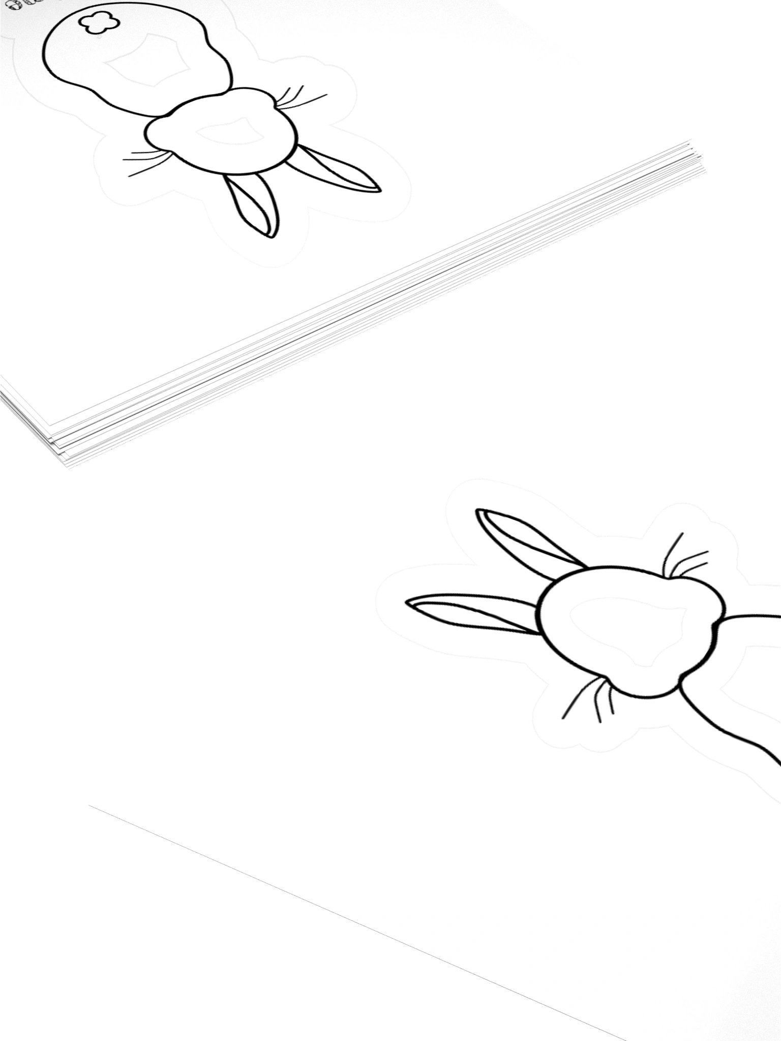 The Gentle Pause Kiss-Cut Stickers product image (4)
