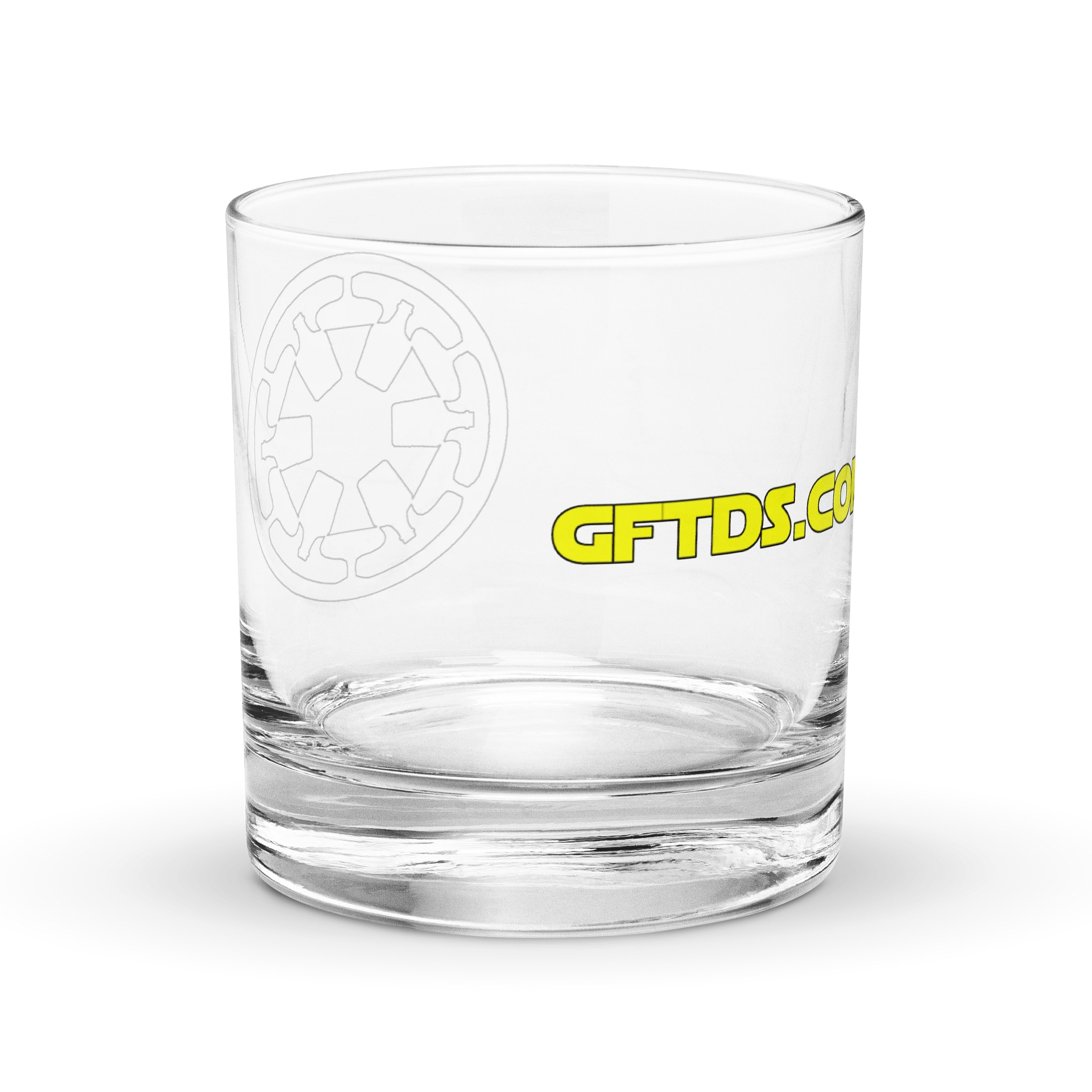 GFtDS Rocks Glass (White Logo) product image (2)