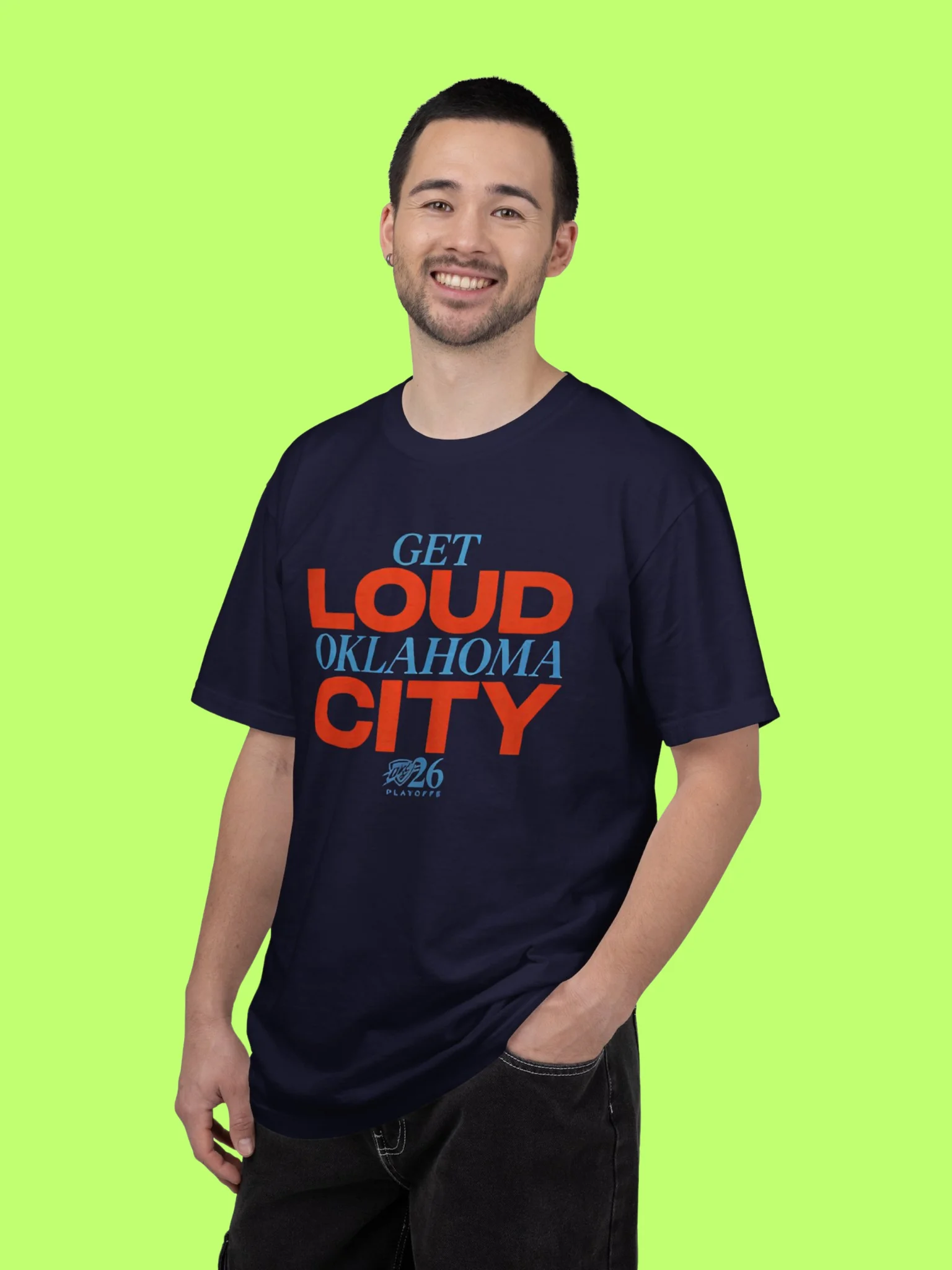 Get Loud Oklahoma City Playoffs Shirt product image (31)