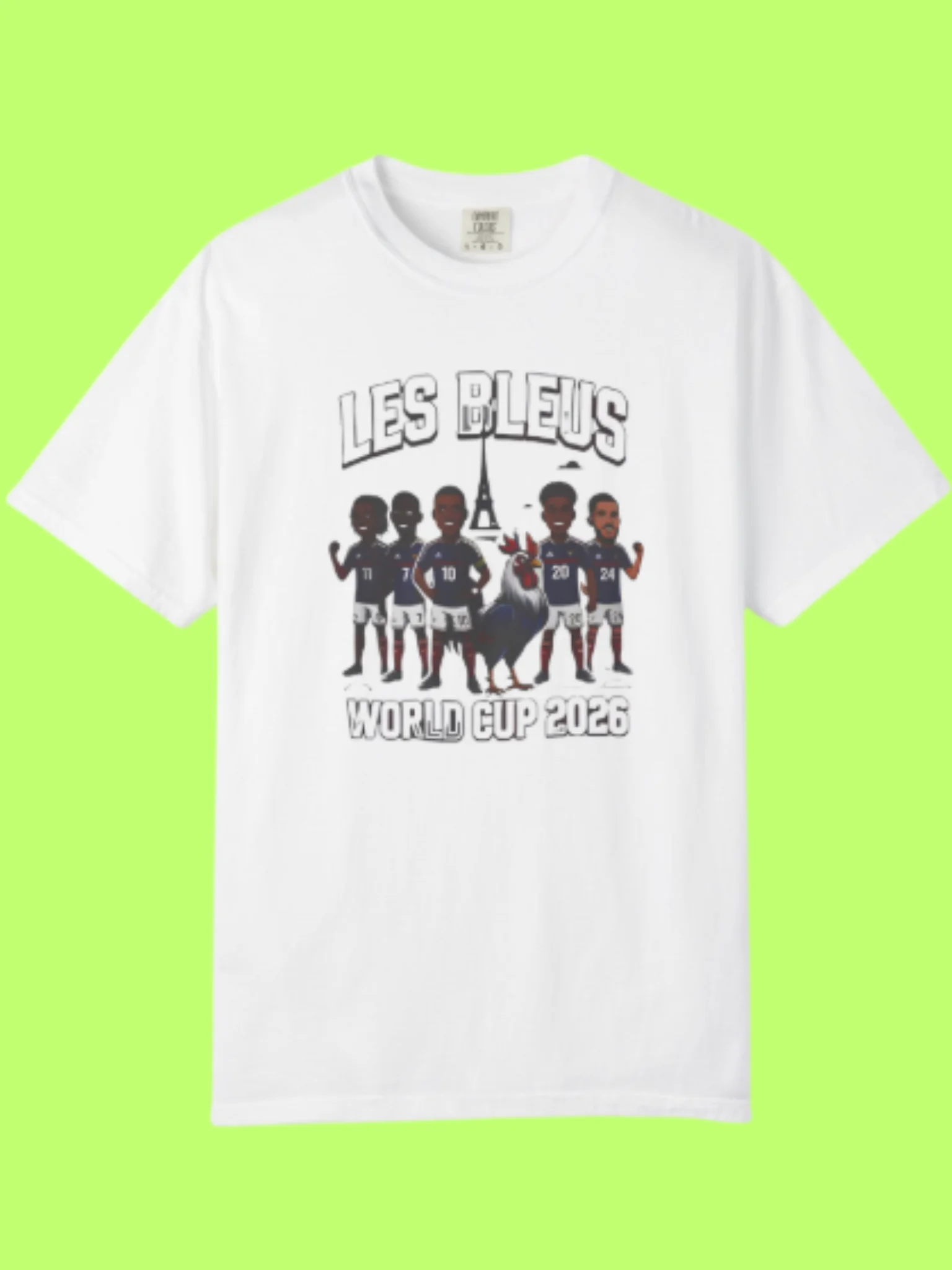 Les Bleus France Soccer National Team World Cup 2026 Shirt product image (152)