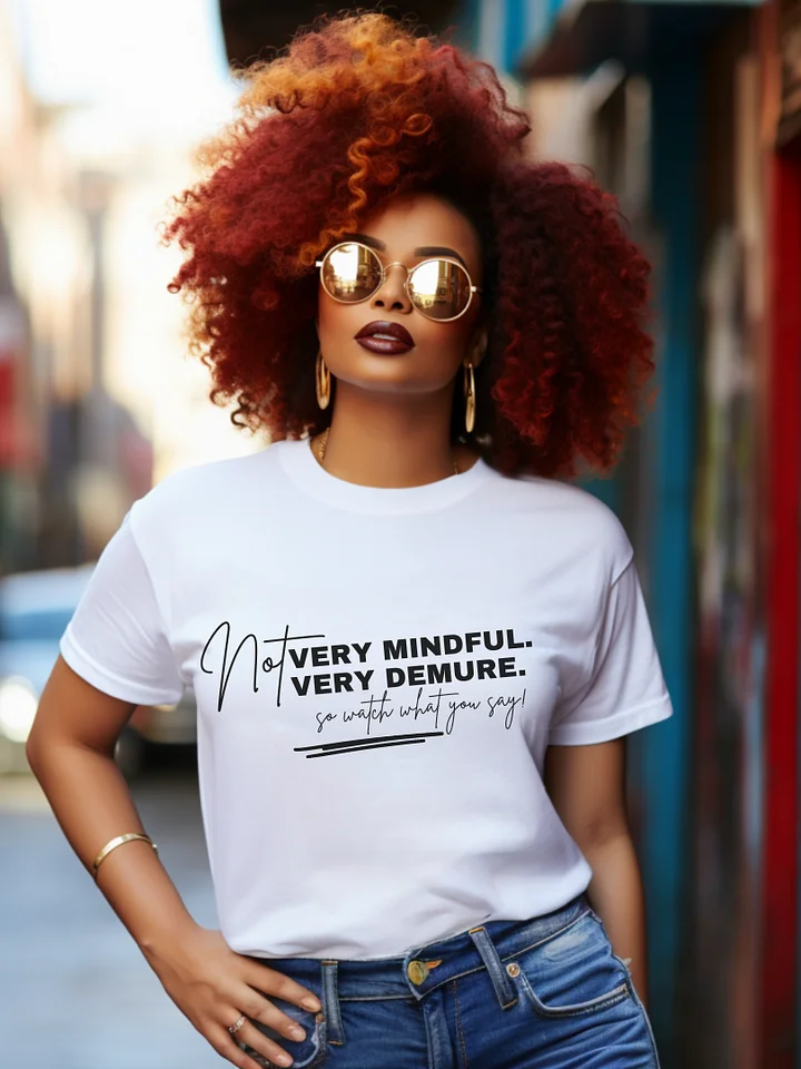 NOT Very Demure Tee product image (1)
