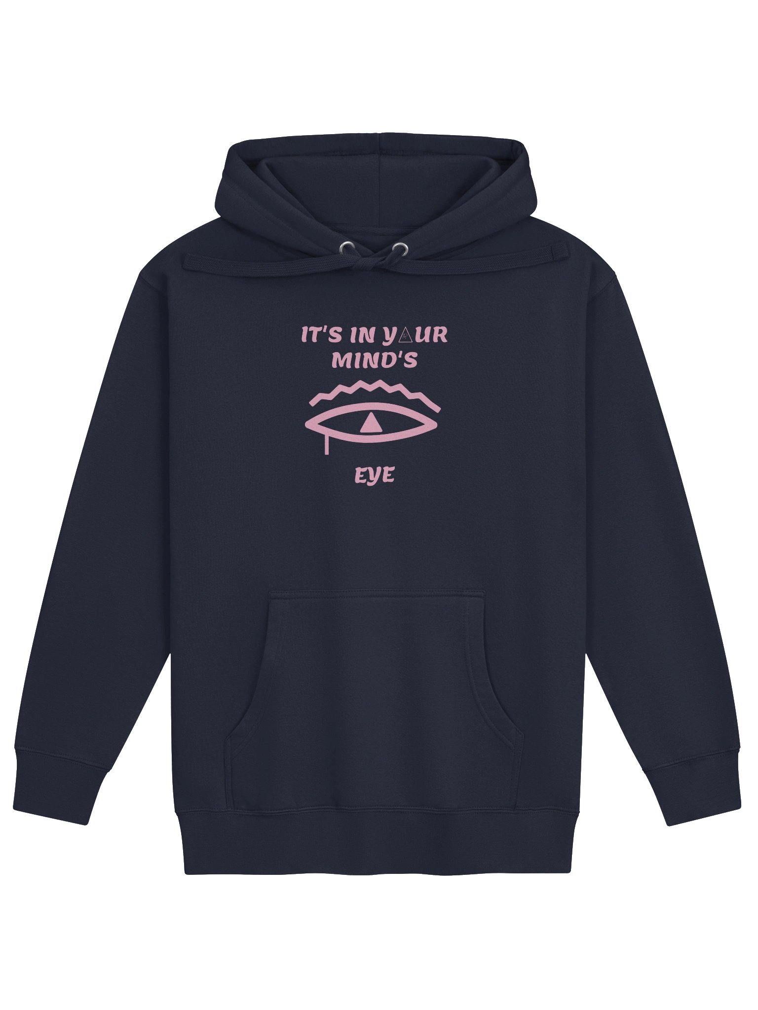 IT'S IN YOUR MIND'S EYE Hoodie — Blue product image (1)