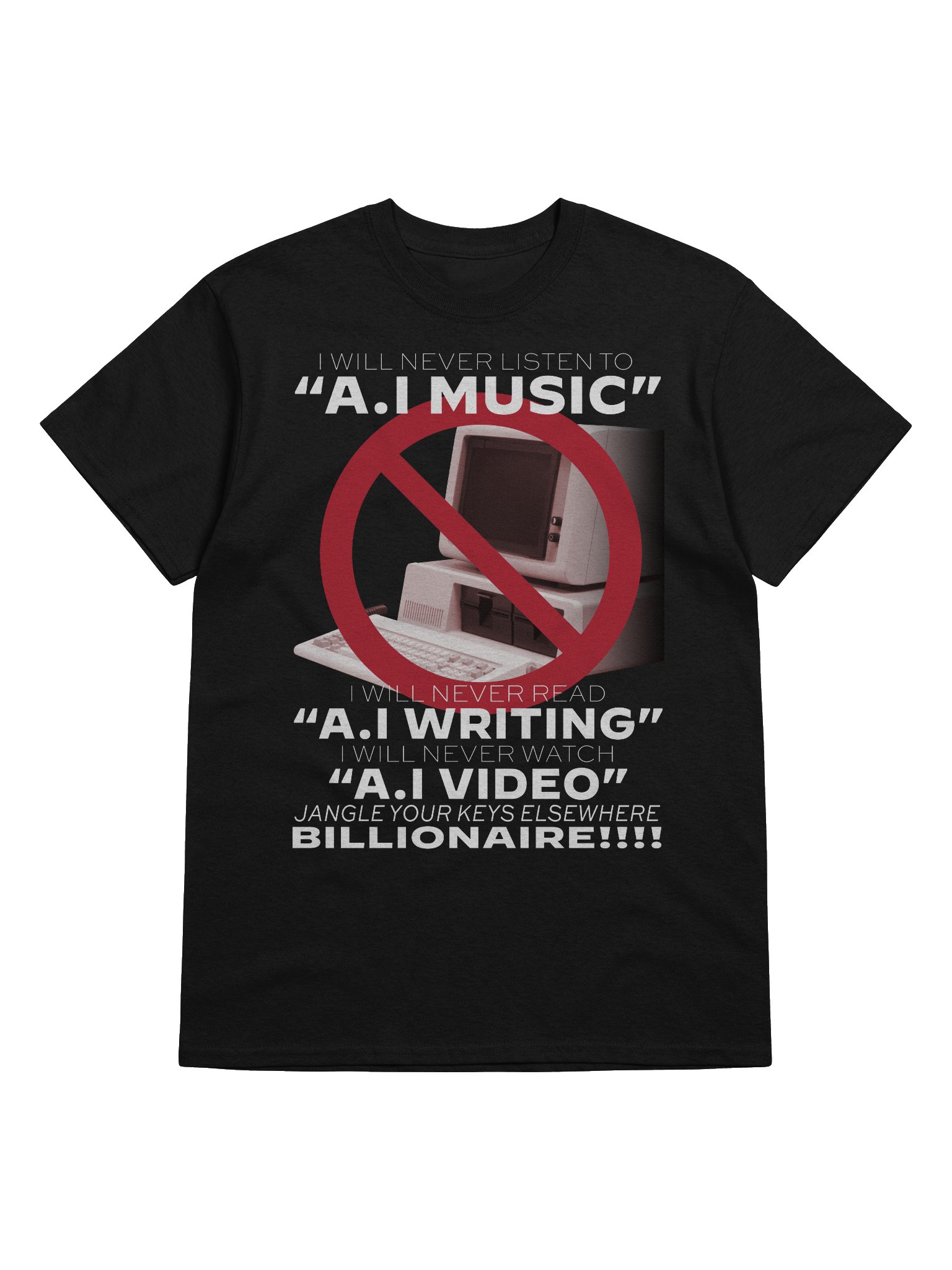 I WILL NEVER LISTEN TO AI MUSIC product image (5)
