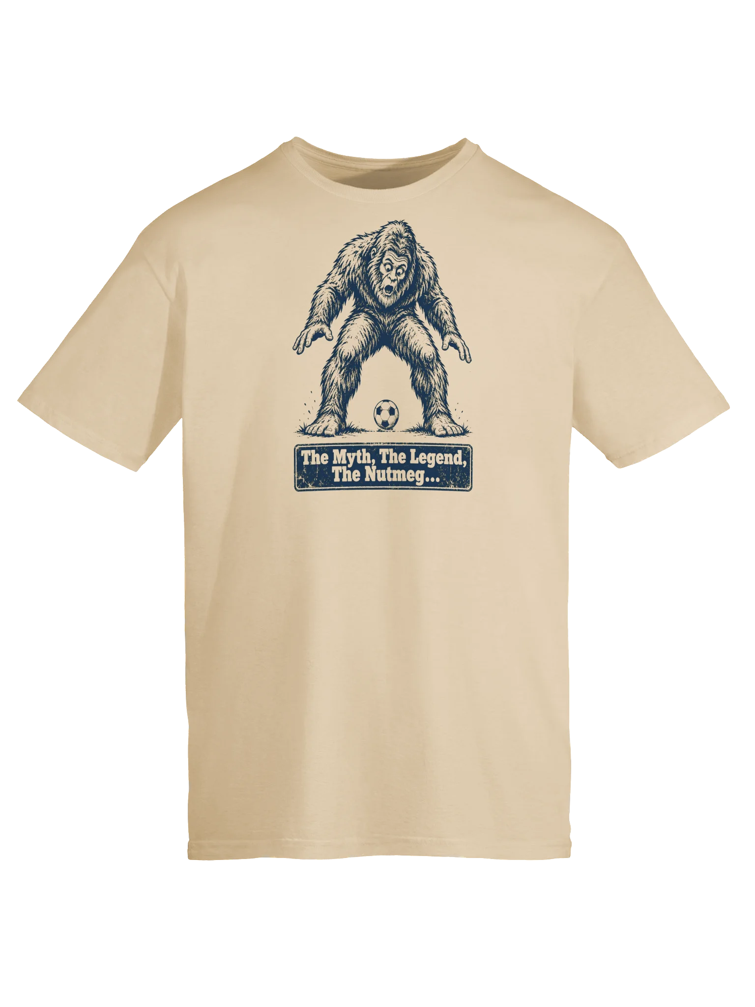 Big Foot Gets The Nutmeg Treatment Soccer Tee product image (5)