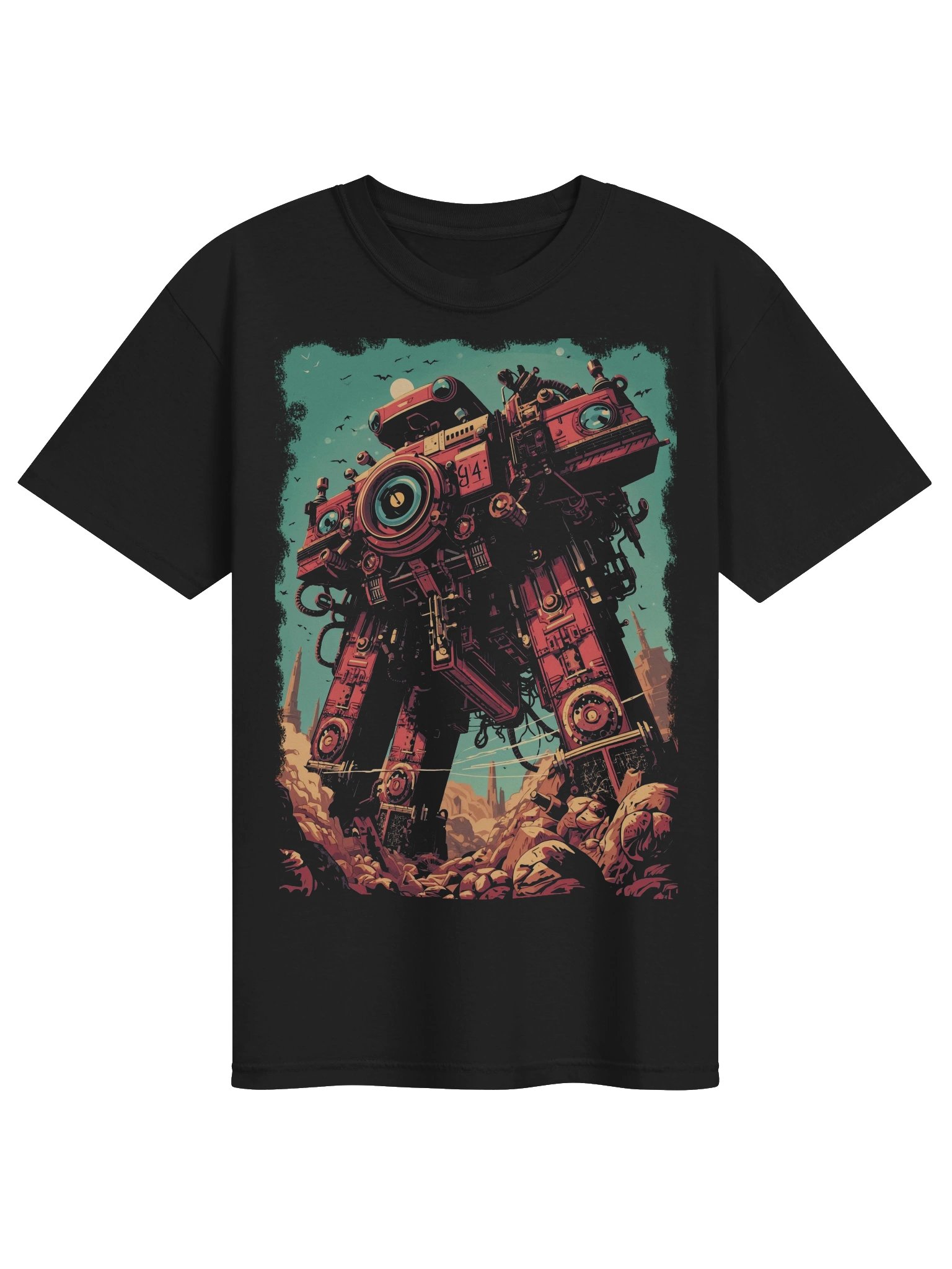 Desert Mech Eclipse Heavyweight T-Shirt product image (1)