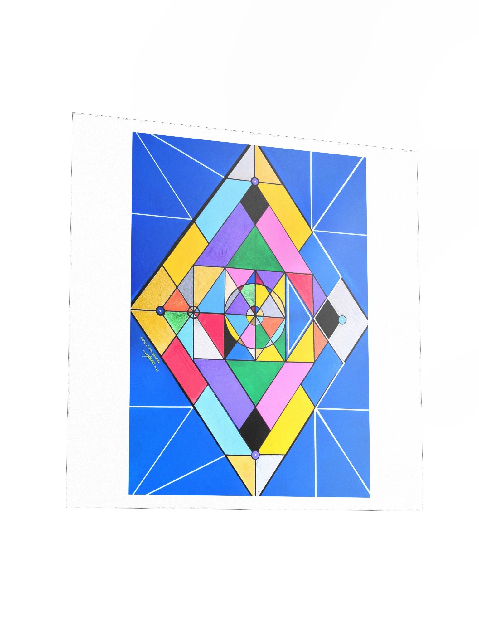 New Gothic Mandala - Enhanced Matte Paper Poster 18×18 product image (3)