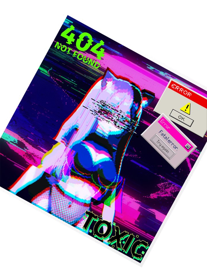 Neko Error.exe Sticker product image (4)