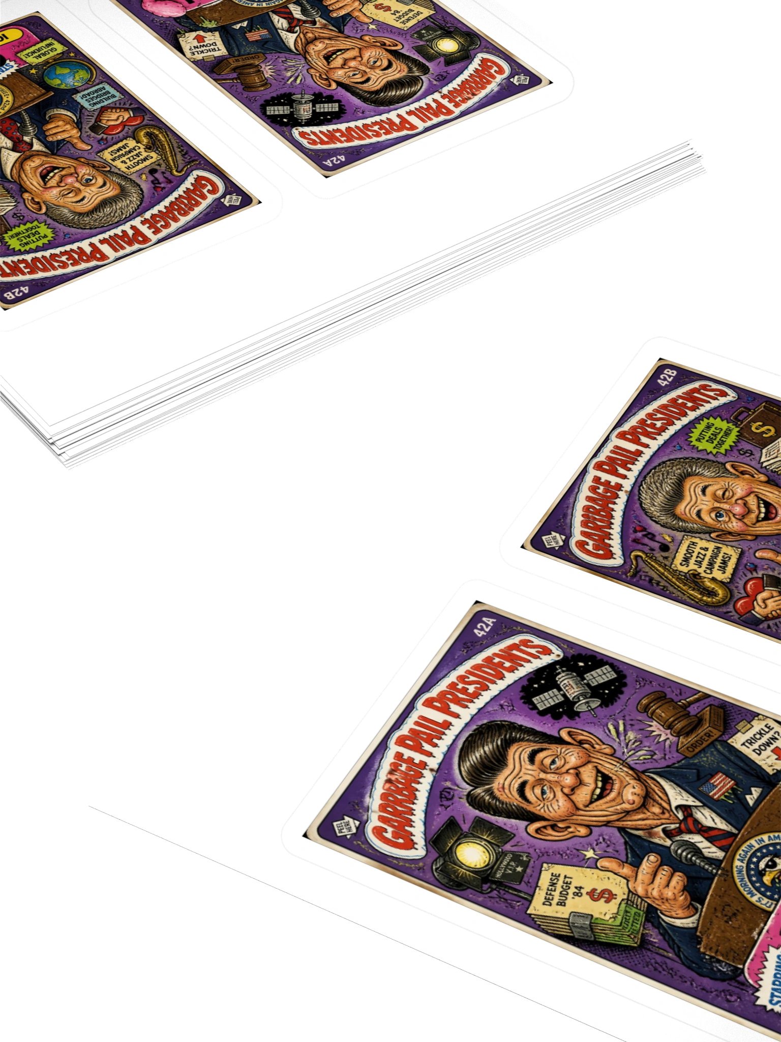 "Garbage Pail Presidents" Kiss Cut Stickers product image (11)