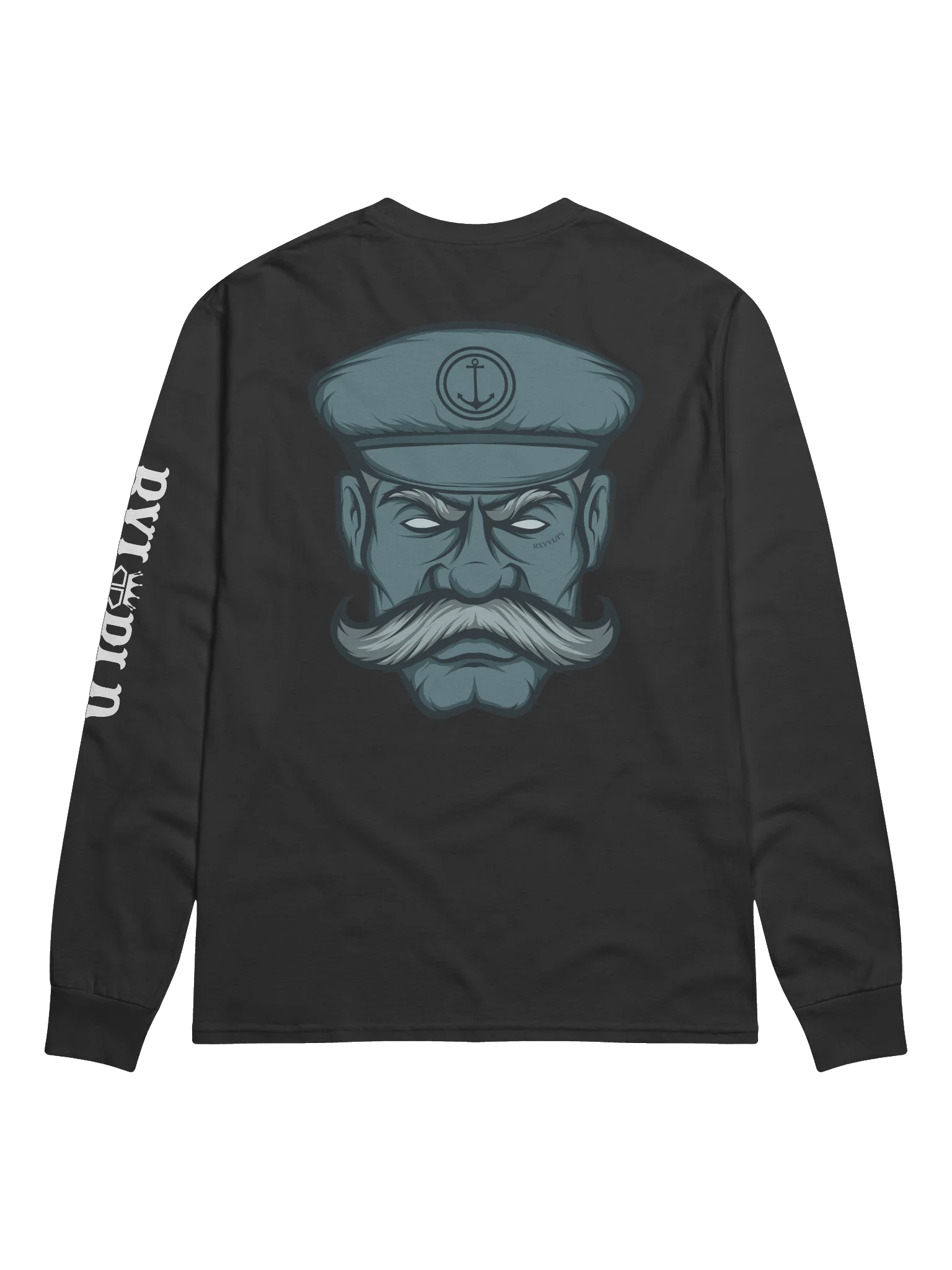 RYL BLD CAPTAIN LONG SLEEVE (WHITE LOGO) product image (2)
