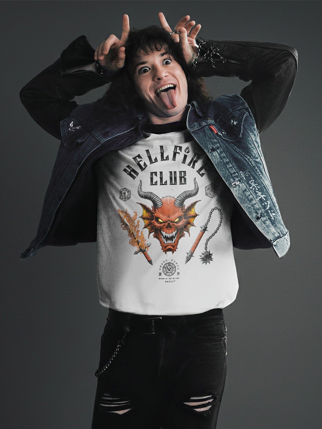 Hellfire Club - Realistic Style - Raglan Tee product image (10)
