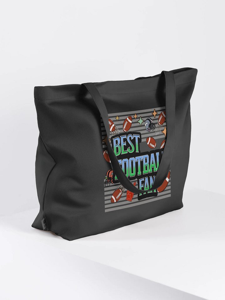 Best Football Fan Gridiron Glory Organic Tote Bag product image (1)