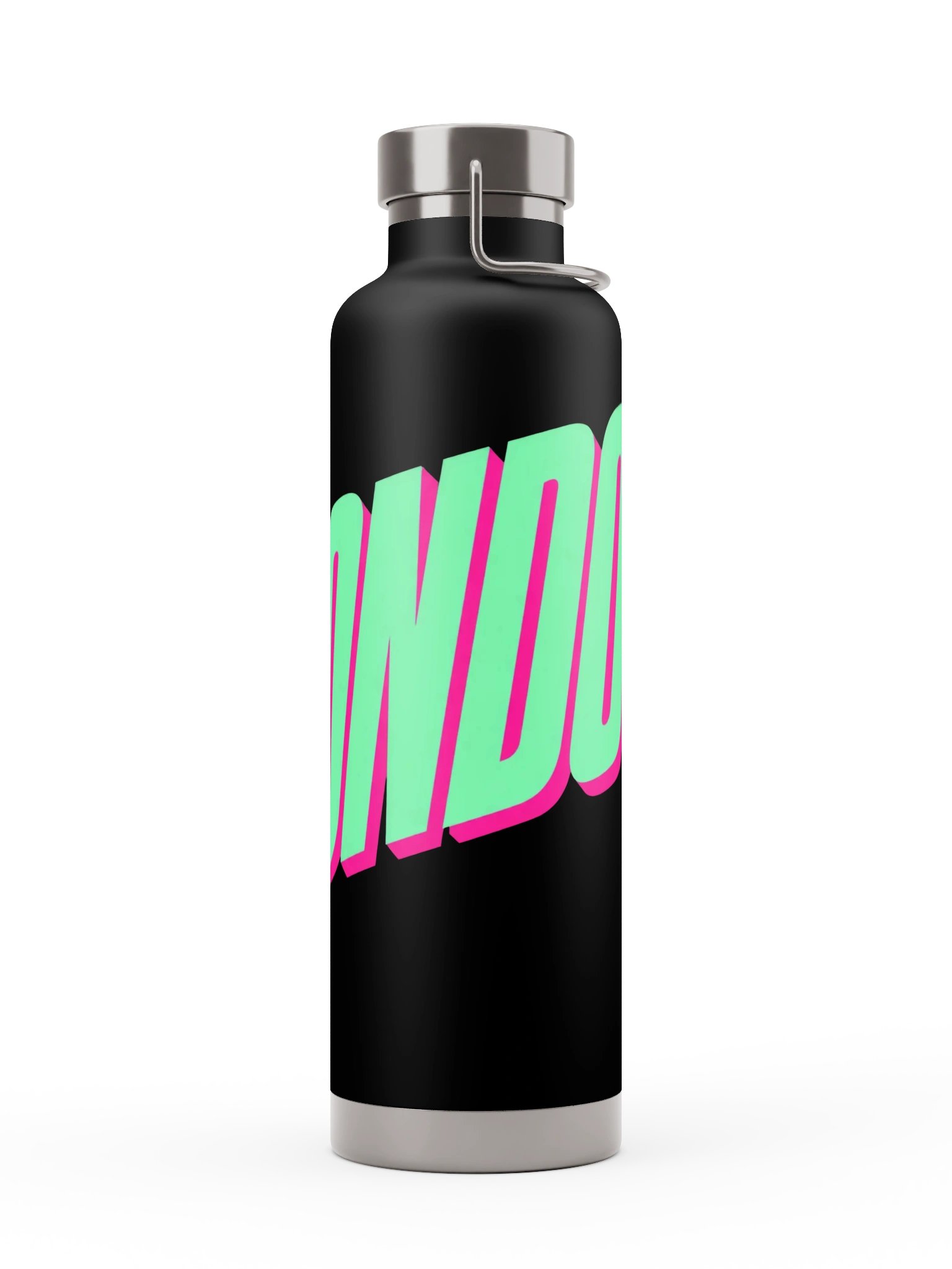 London Mint Neon Typography Bottle product image (1)