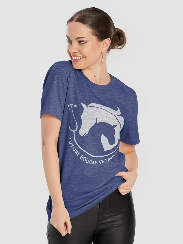 "Future equine veterinarian" t-shirt (dark background) product image (2)