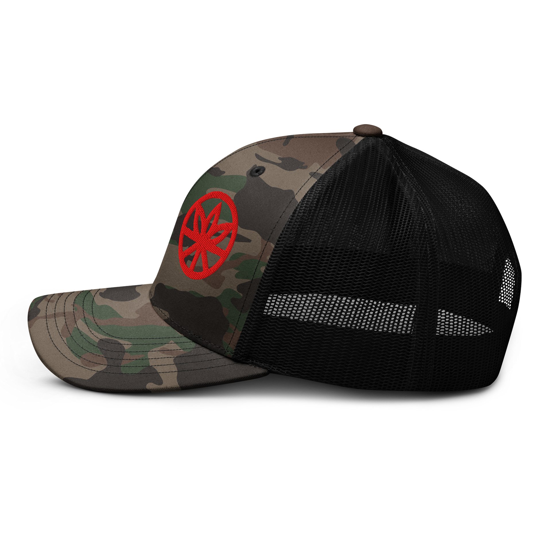 GRFP Camo Trucker Hat – Embroidered Edition product image (5)