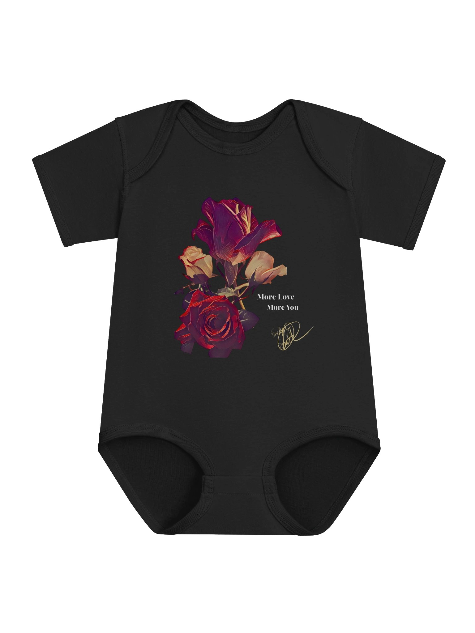 With Love Signature Onesie product image (1)