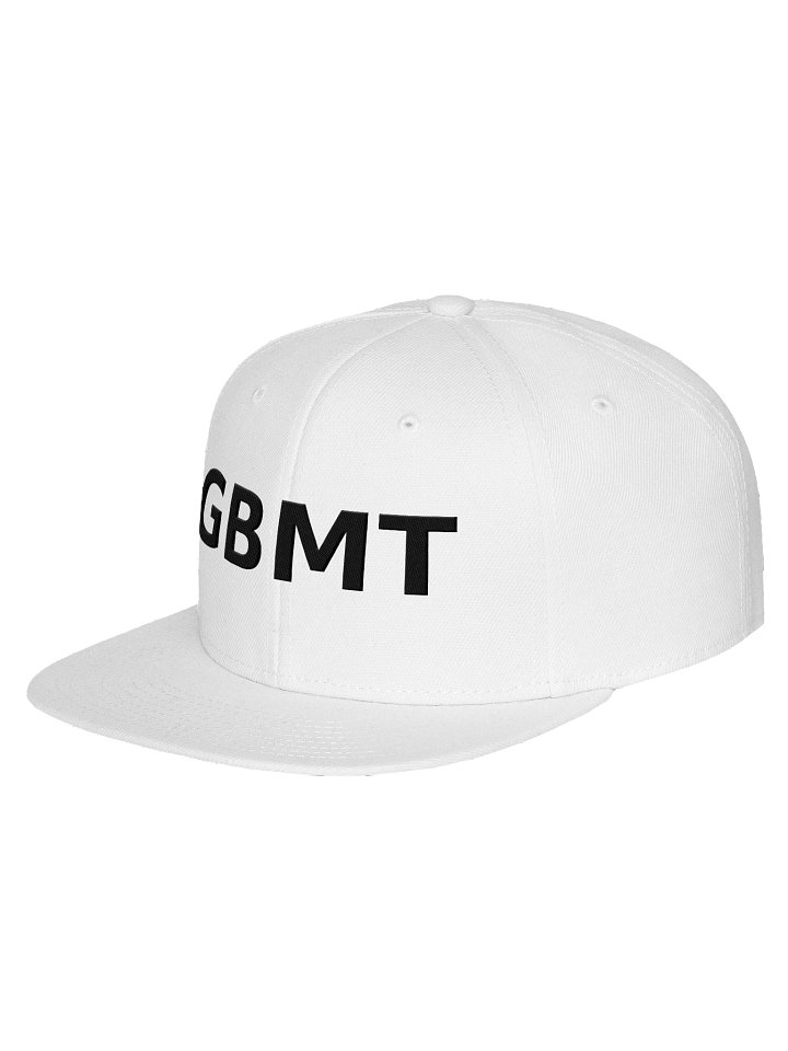 GBMT White Signature Snapback product image (2)
