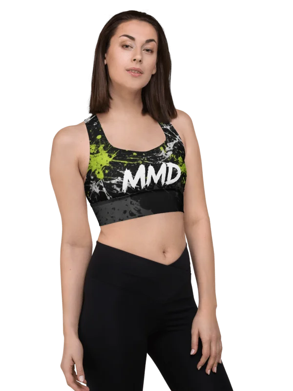 MMD Splatter Longline Sports Bra product image (3)