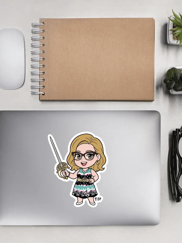 Emoria (The Author!) Chibi Sticker product image (2)