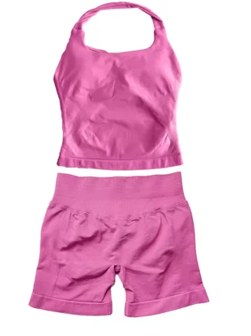 Electric Blue ⚡️ Summer Peach Halter Top Set Guaranteed 🍑 product image (8)