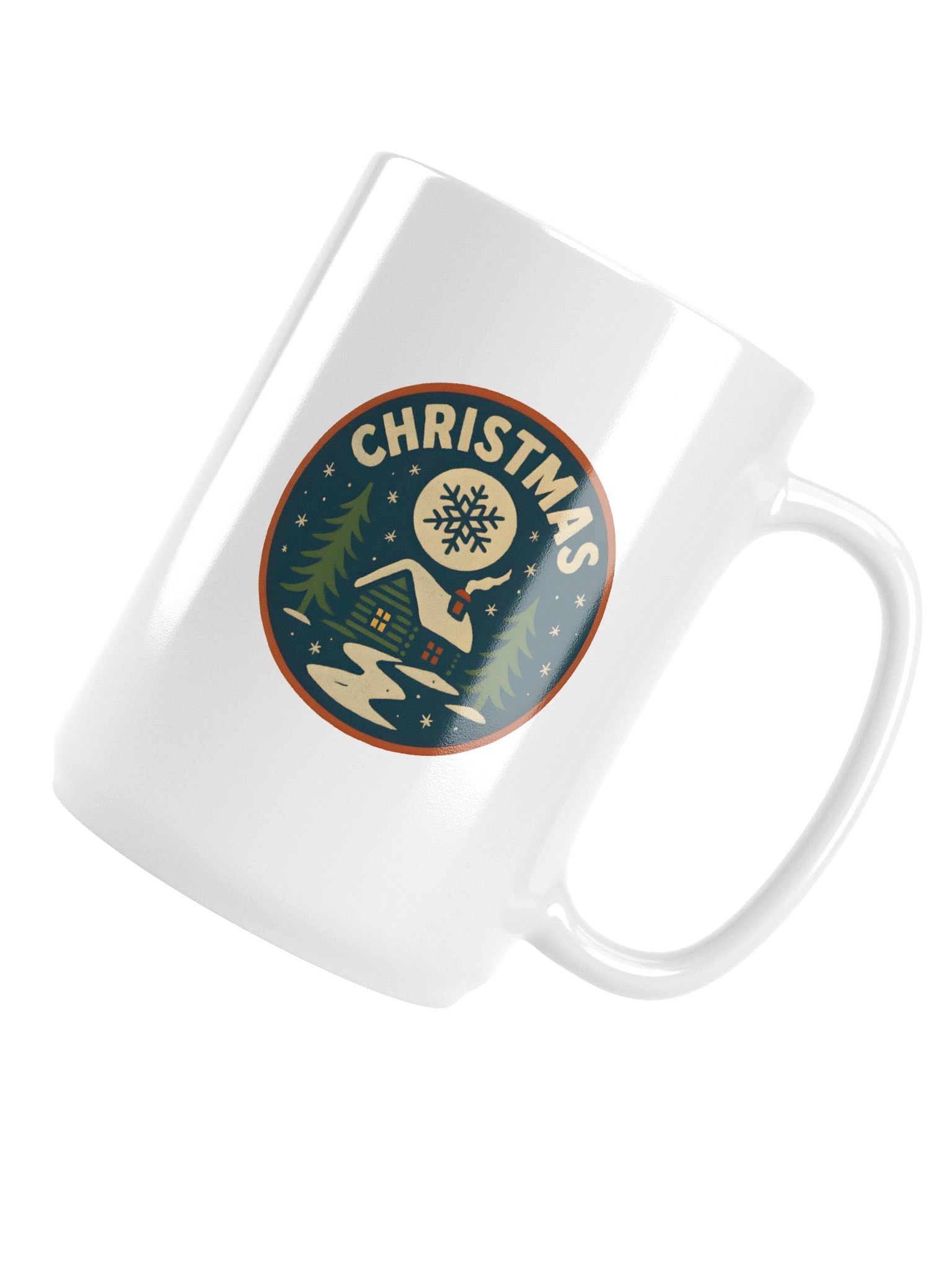 Classic Christmas Cabin Mug product image (5)