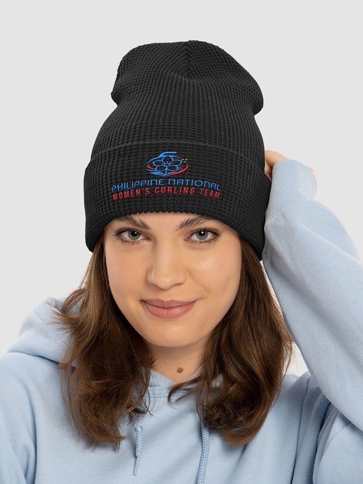 "Sampaguita" Official Team Logo Waffle Beanie product image (2)