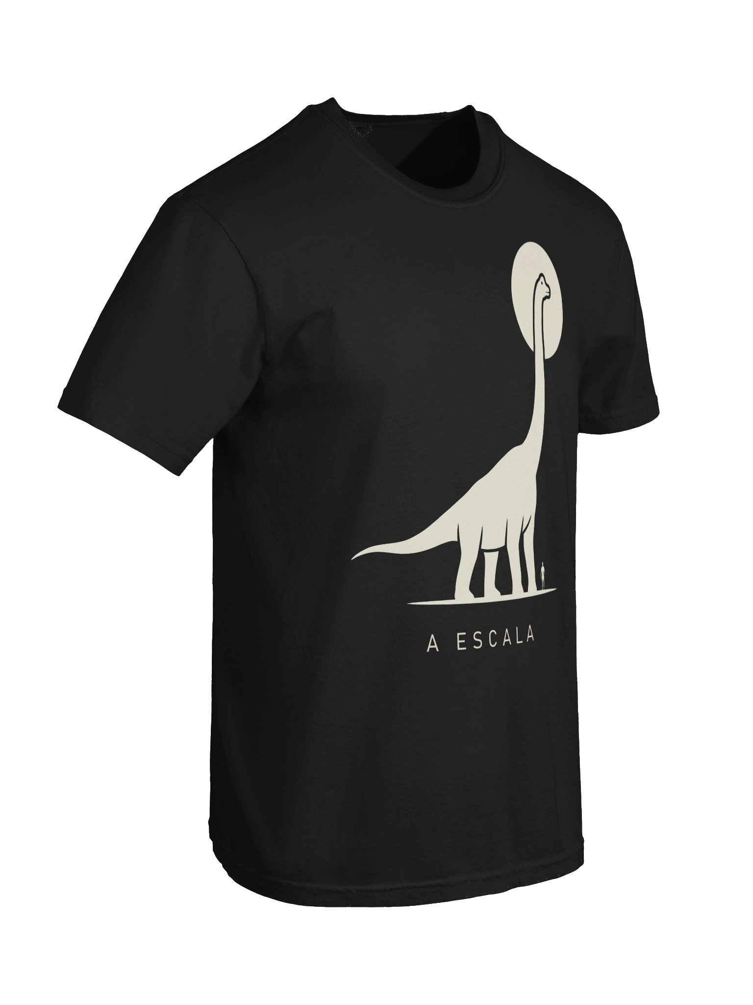 Camiseta A escala: tú eres el humano – PaleoRealms product image (10)