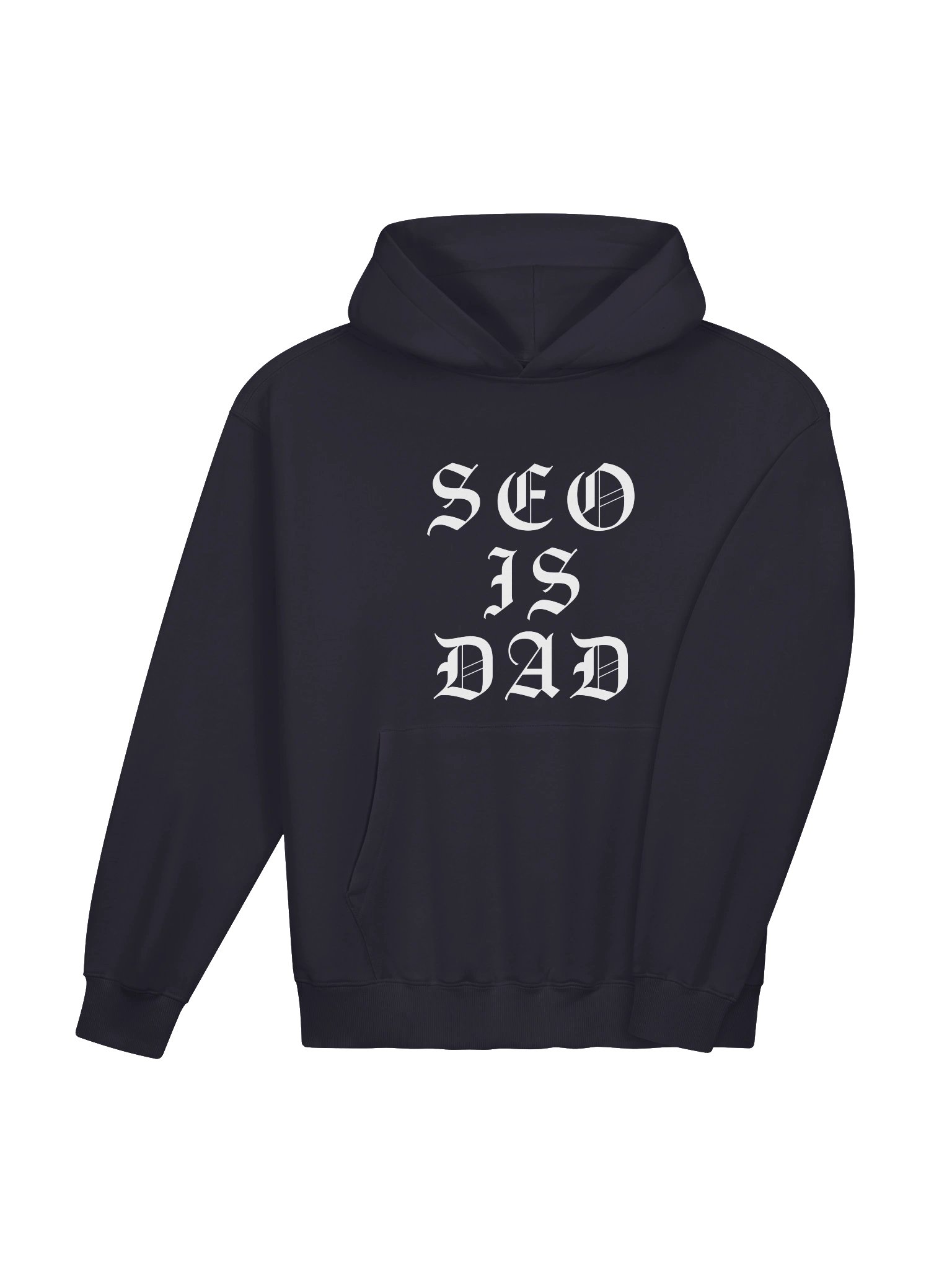 SEO IS DAD Gothic Hoodie (Front Print) product image (12)