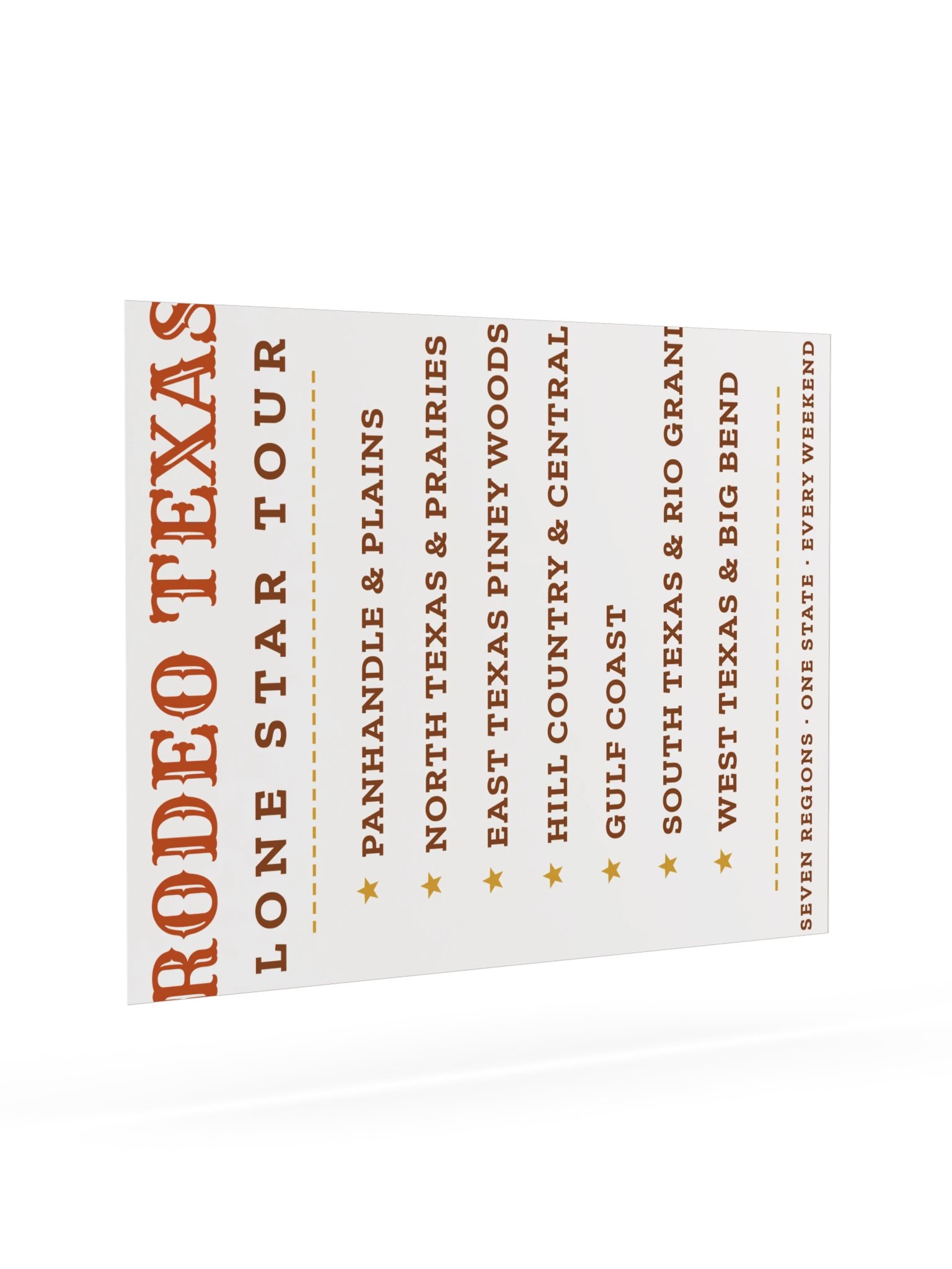 Lone Star Tour Poster product image (35)