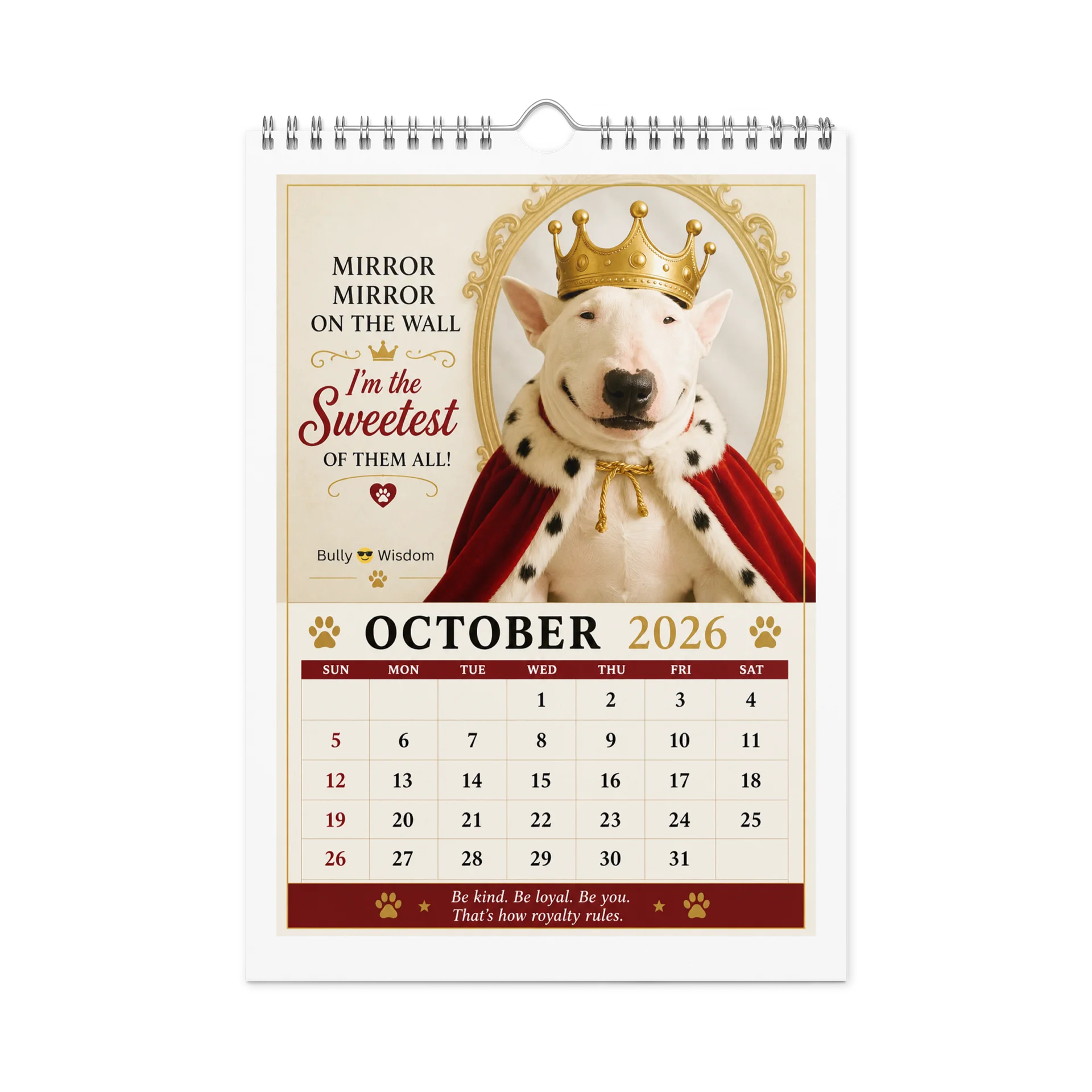 2026 Calendar by Bully Wisdom product image (12)
