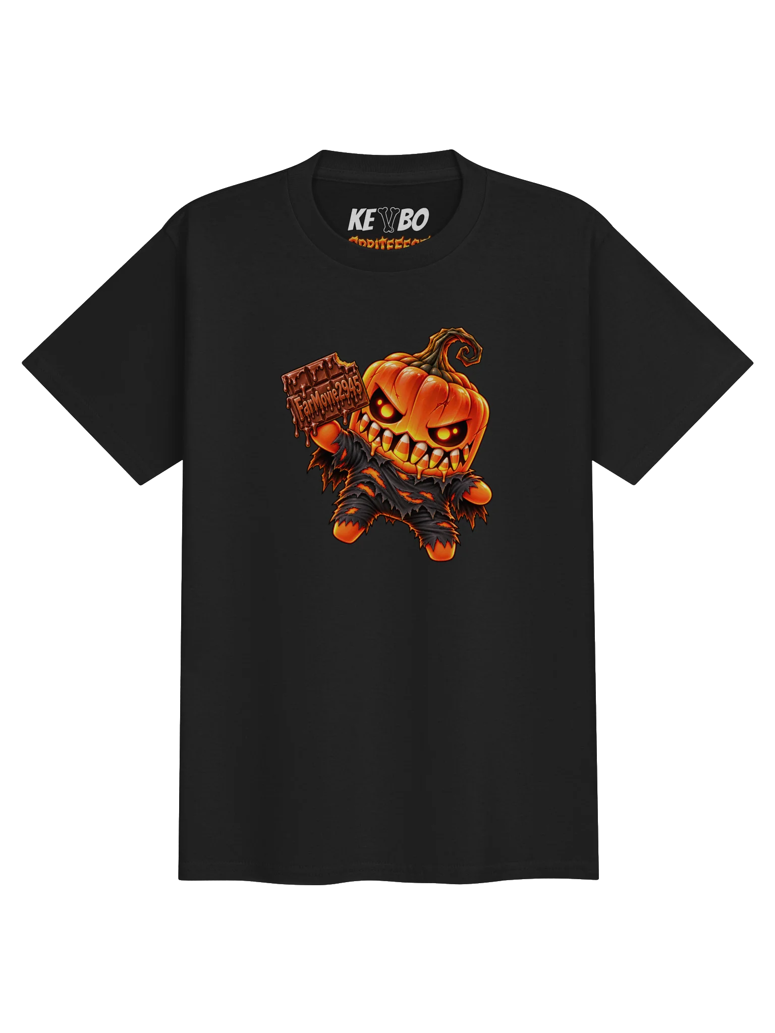 SPRITEFEST "Jack-o-Lantern Sprite" YOUTH Black T-Shirt product image (1)