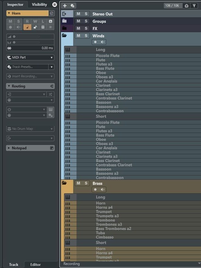 Beginner's Quickstart Template for Cubase 13+ (Spitfire BBC Pro) product image (1)