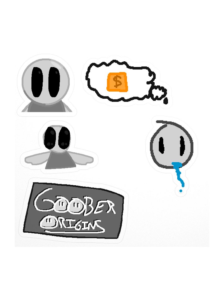 Goober Origins Sticker Pack product image (1)