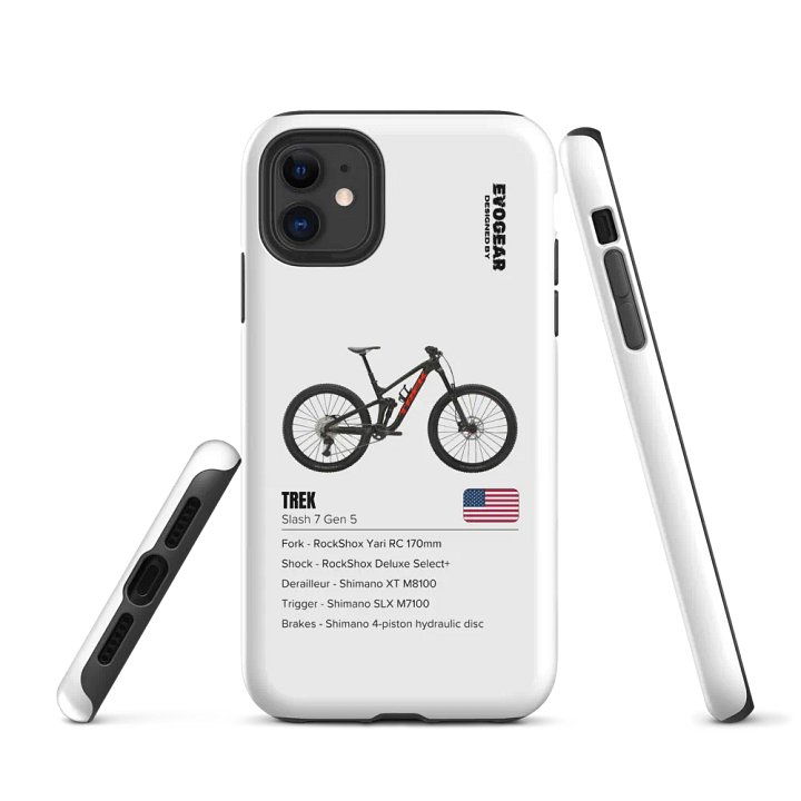 White Trek Slash 7 Gen 5 iPhone Case product image (1)