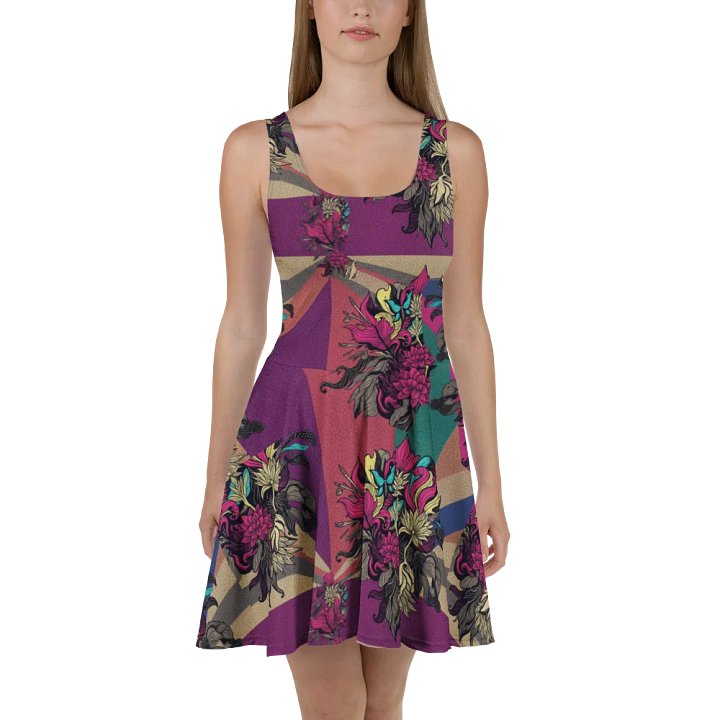 Unapologetic Butterfly Floral Skater Dress product image (2)