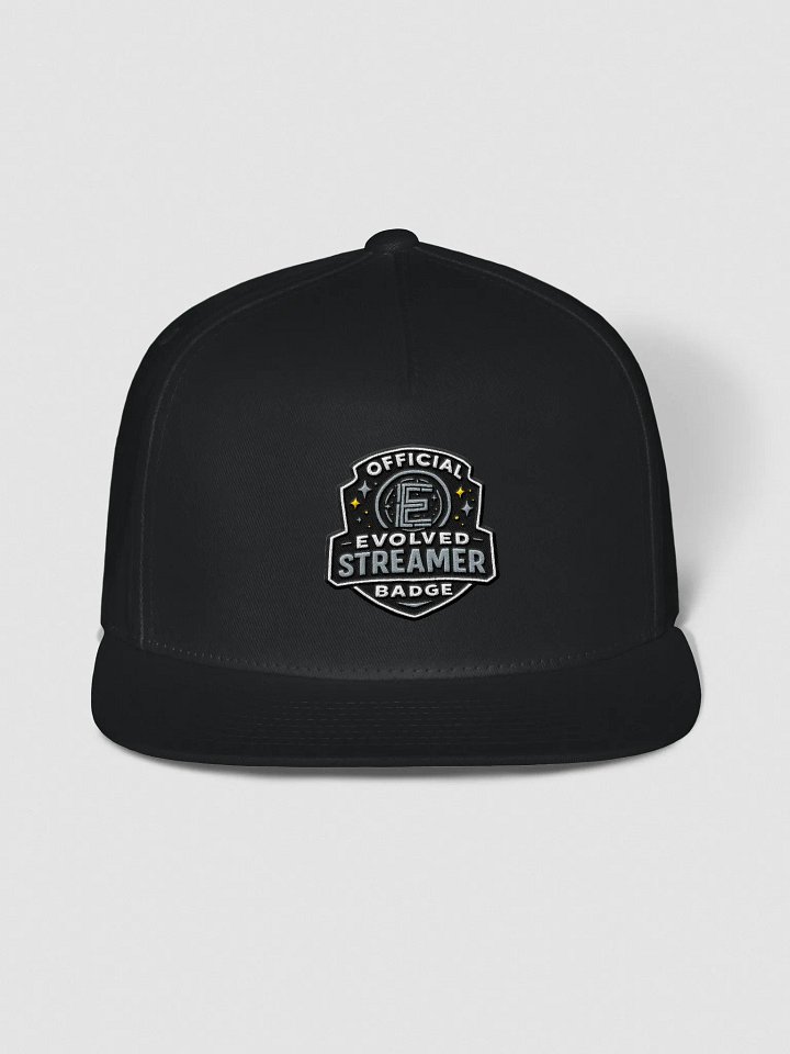 Evolved Streamer Badge Snapback Cap product image (1)