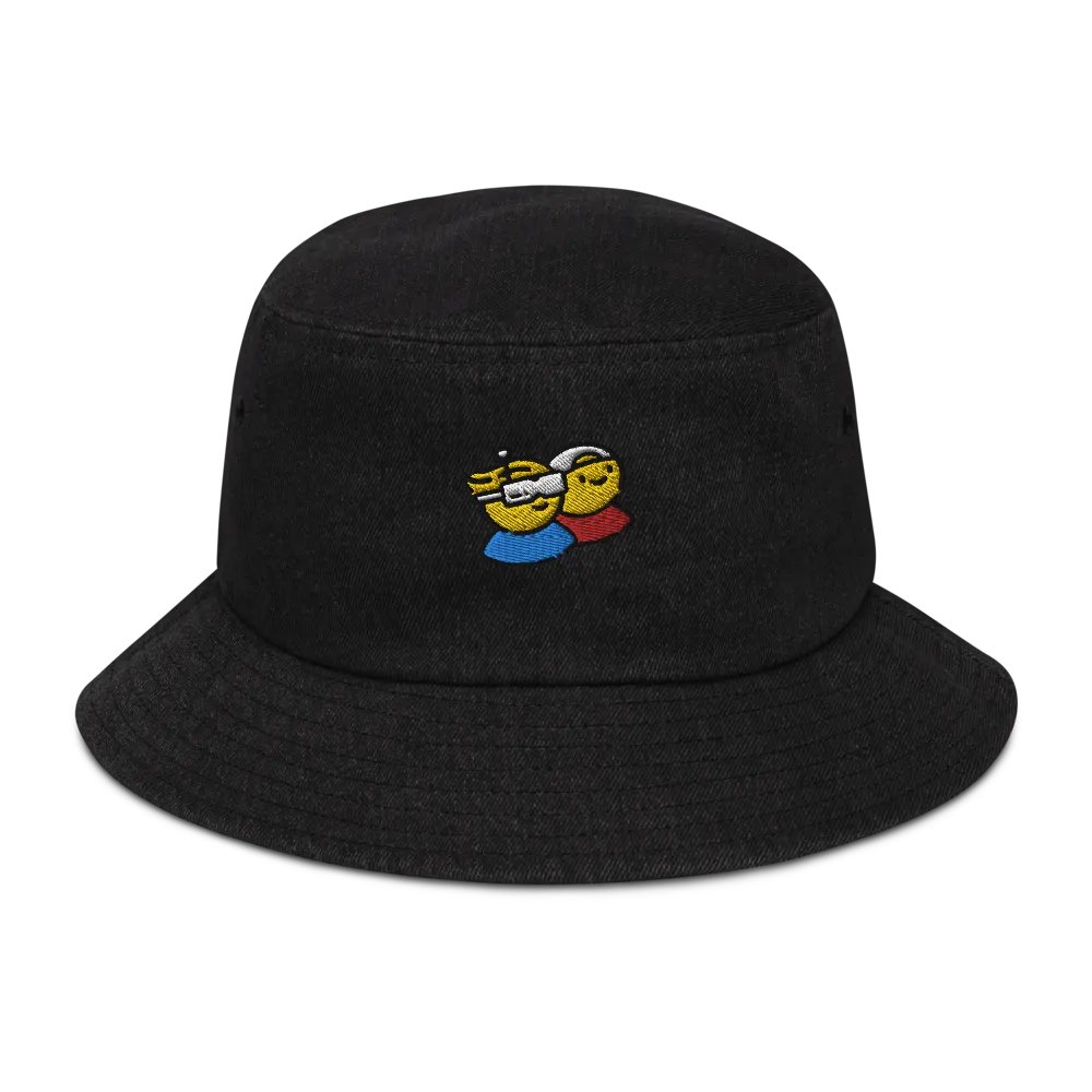 FpvBuddy embroidered bucket hat (black) product image (1)