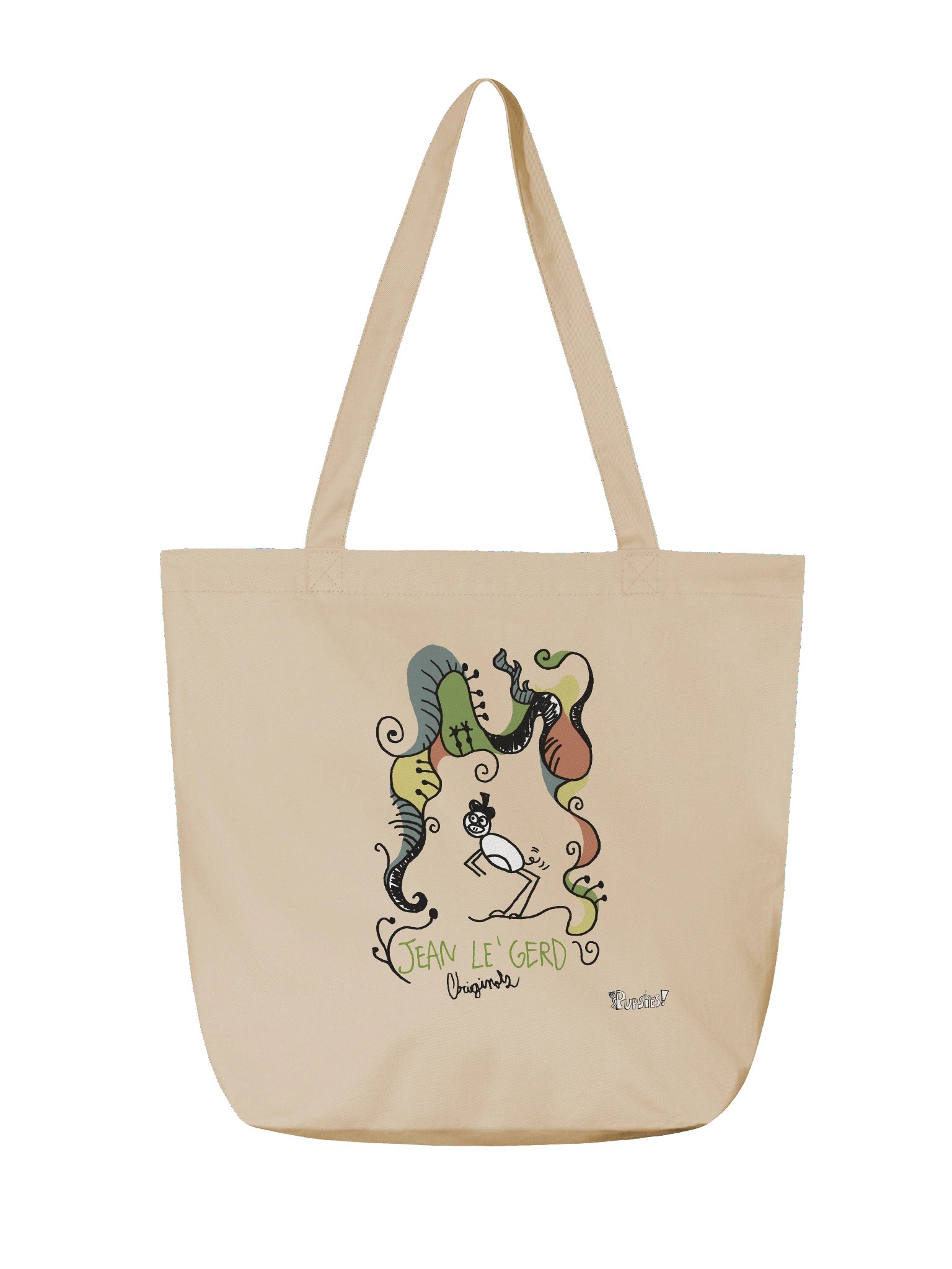 'Jean Le'Gerd' Tote Bag - Pupsies! product image (2)