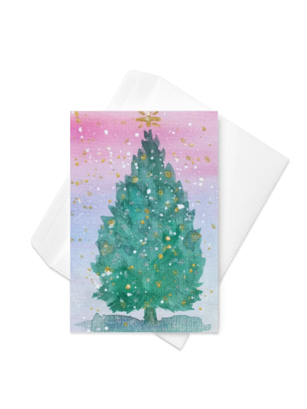 Winter Tree Blank Card product image (1)