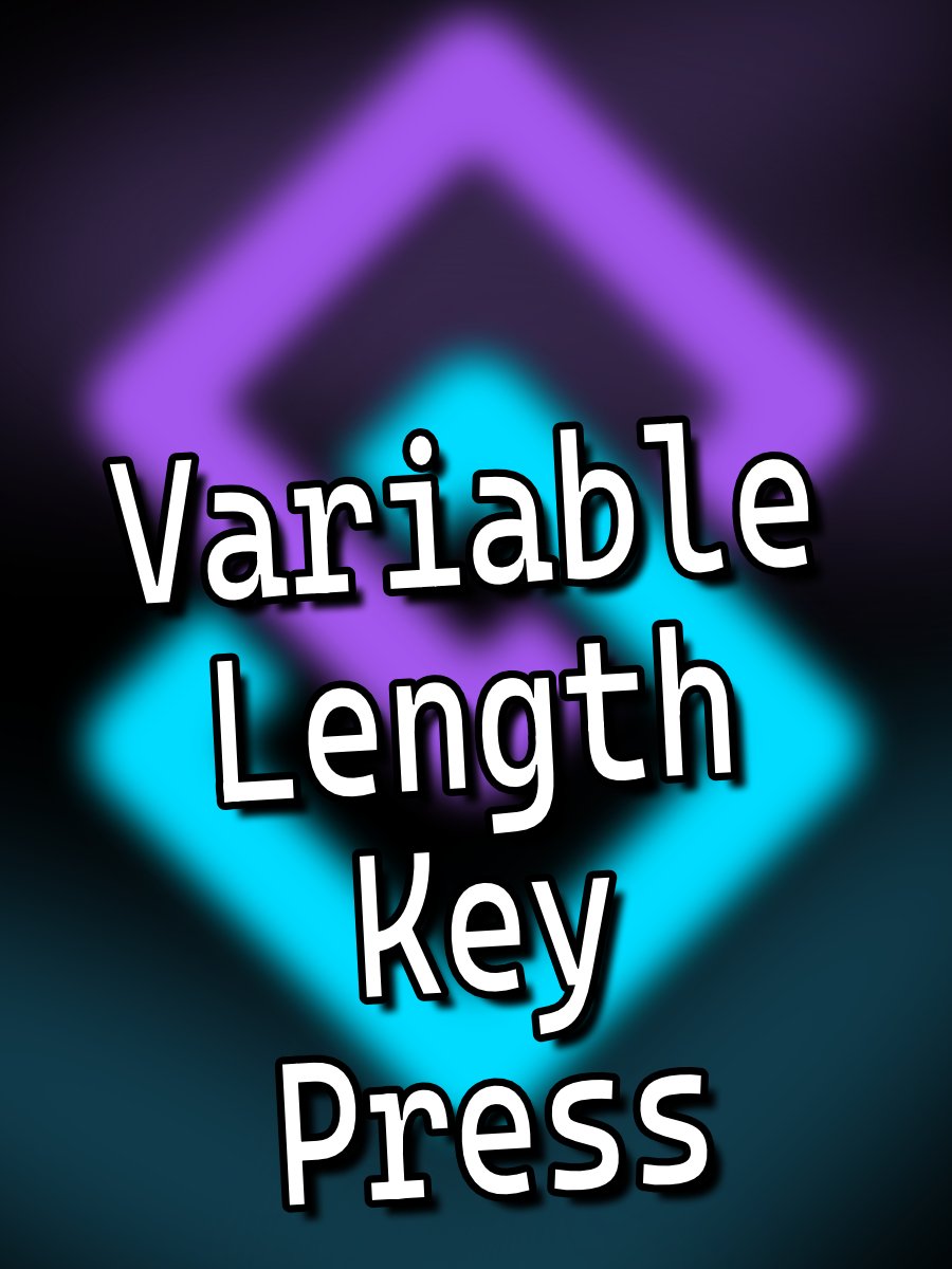 Variable Length Key Press product image (1)