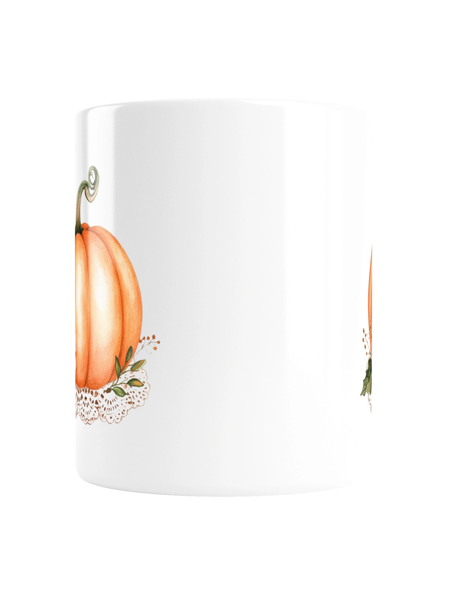 Pumpkin on Lace Mug — The Quiet Parlor Collection product image (3)