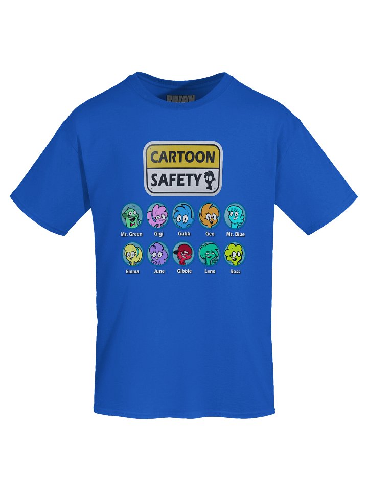 Cartoon Safety - Students and Staff T-Shirt product image (2)