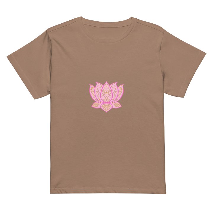 Lotus Eye Women's High-Waisted Tee product image (2)
