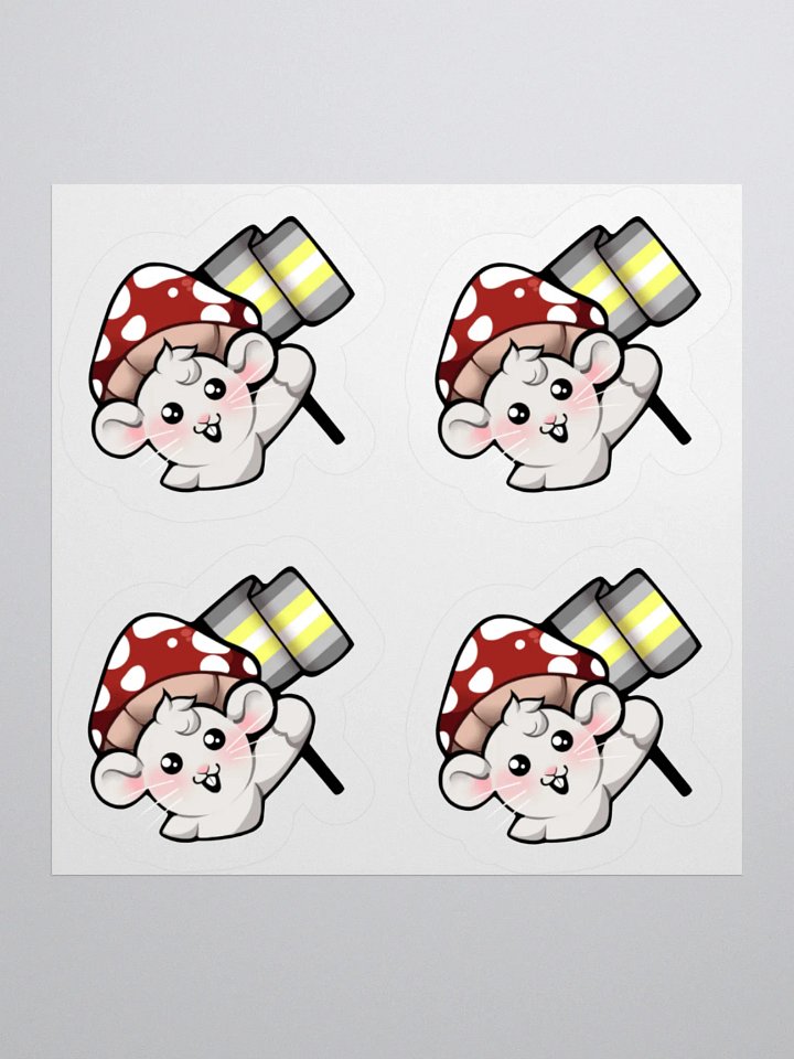 Demigender Pride Flag Stickers product image (1)