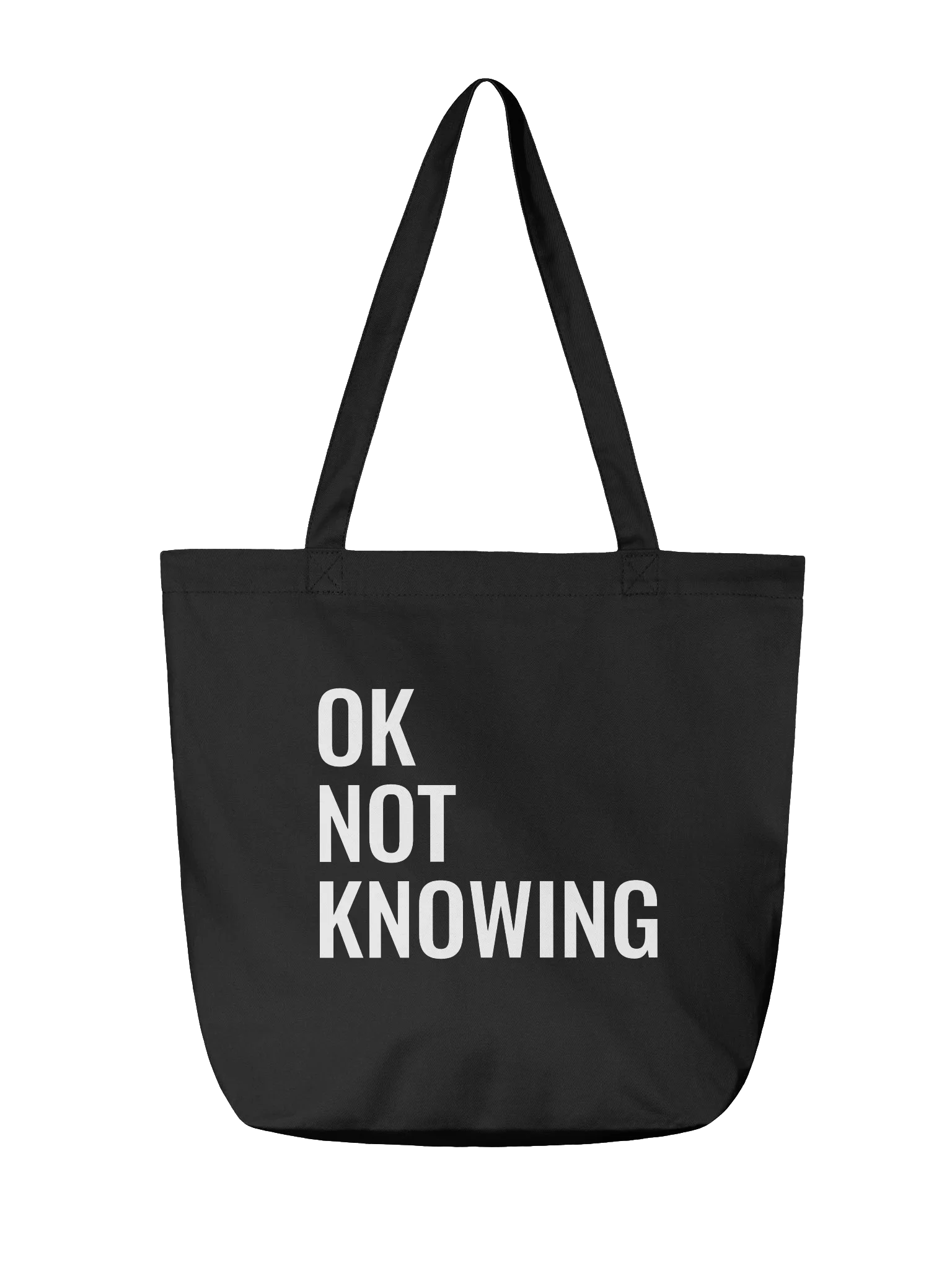 Ok Not Knowing tote product image (2)