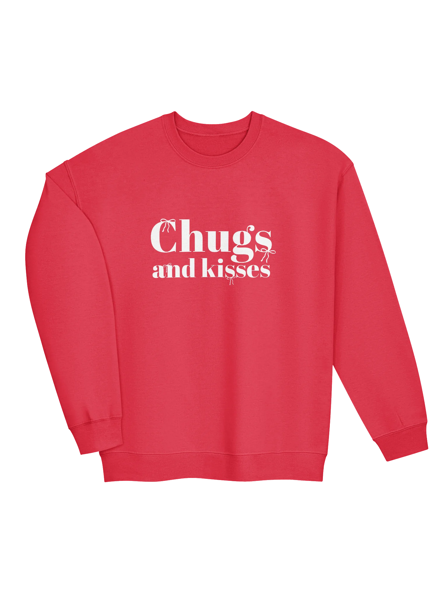 Red Chugs and Kisses Sweatshirt product image (4)
