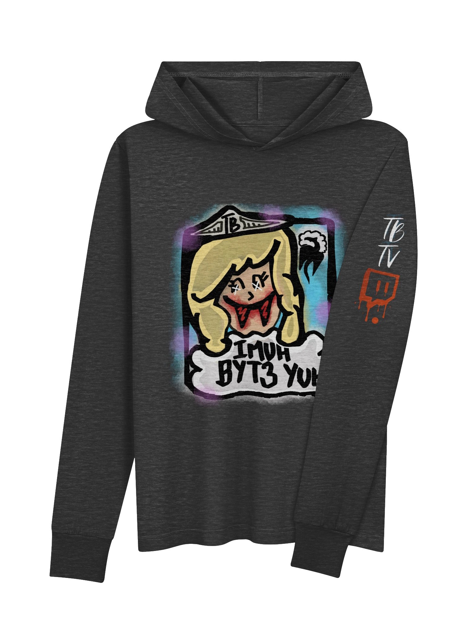 Imuh Byt3 Yuh Coloring Book Style Hoodie Tee product image (19)