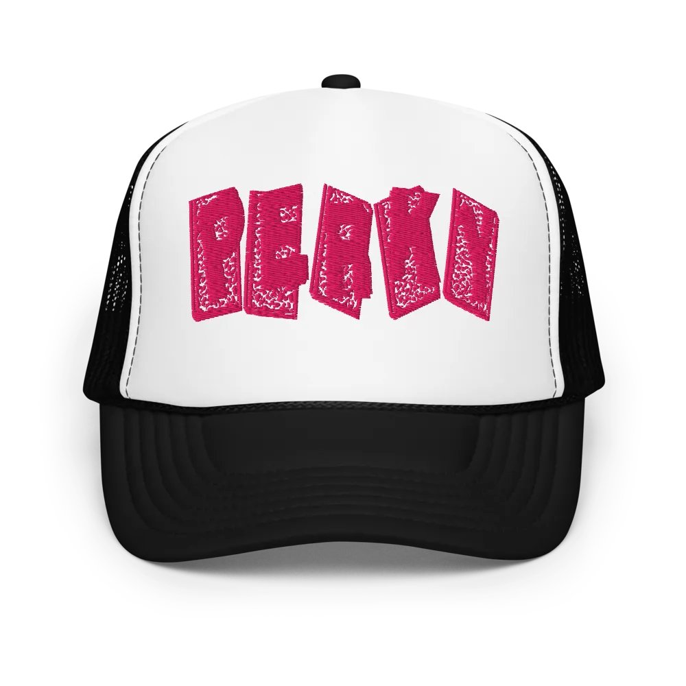 PERKY Bold Red | Trucker Hat product image (1)