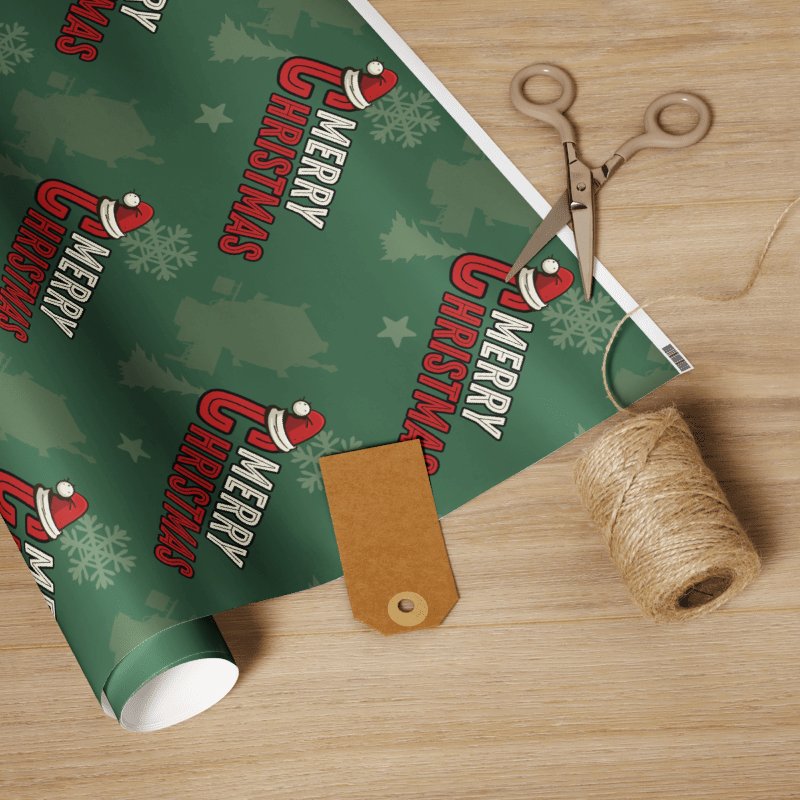 WoR Show Christmas Lettering Down Wrapping Paper product image (2)